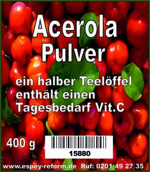 Acerola Pulver 400 g